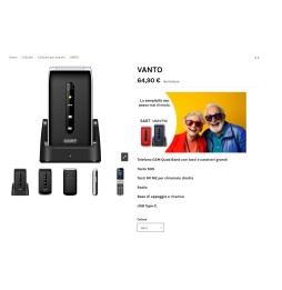 TELEFONO VANTO NERO