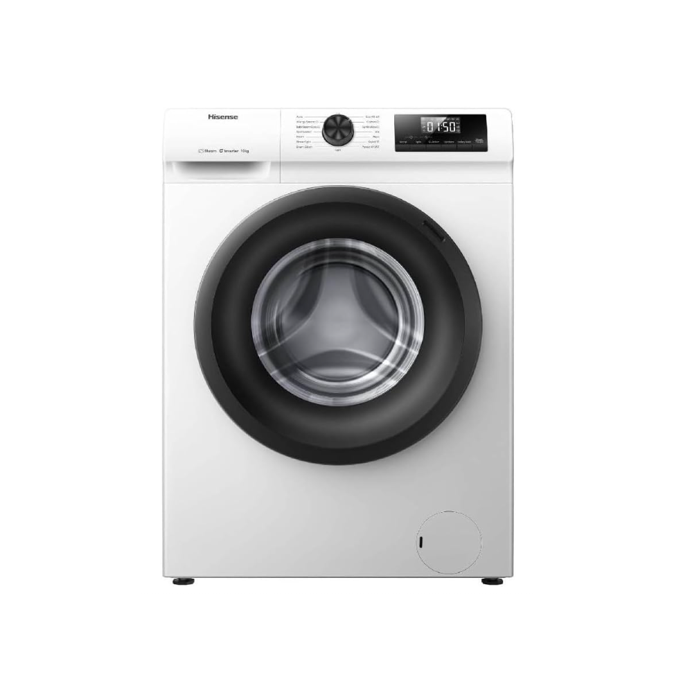 Hisense WF1Q1041BW - Lavatrice, classe A, 10 kg, 1400 giri/min,