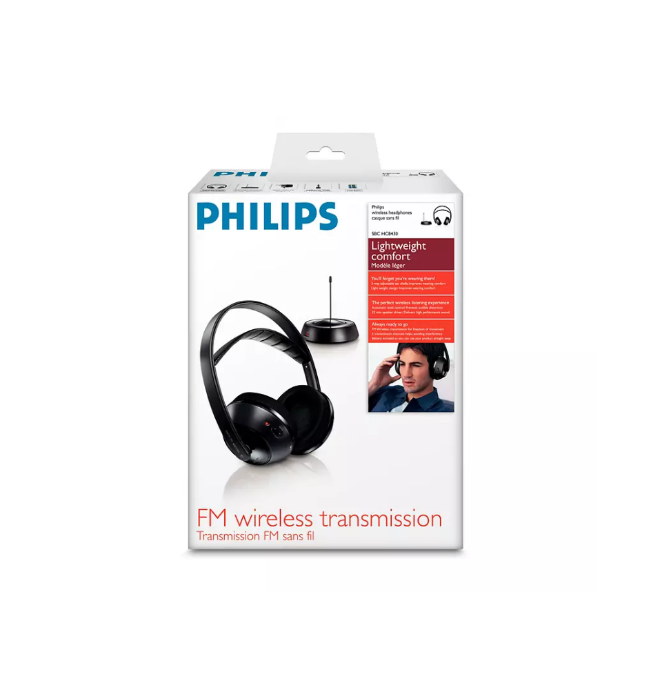 PHILIPS Cuffie Hi-Fi wireless SBCHC8430/00