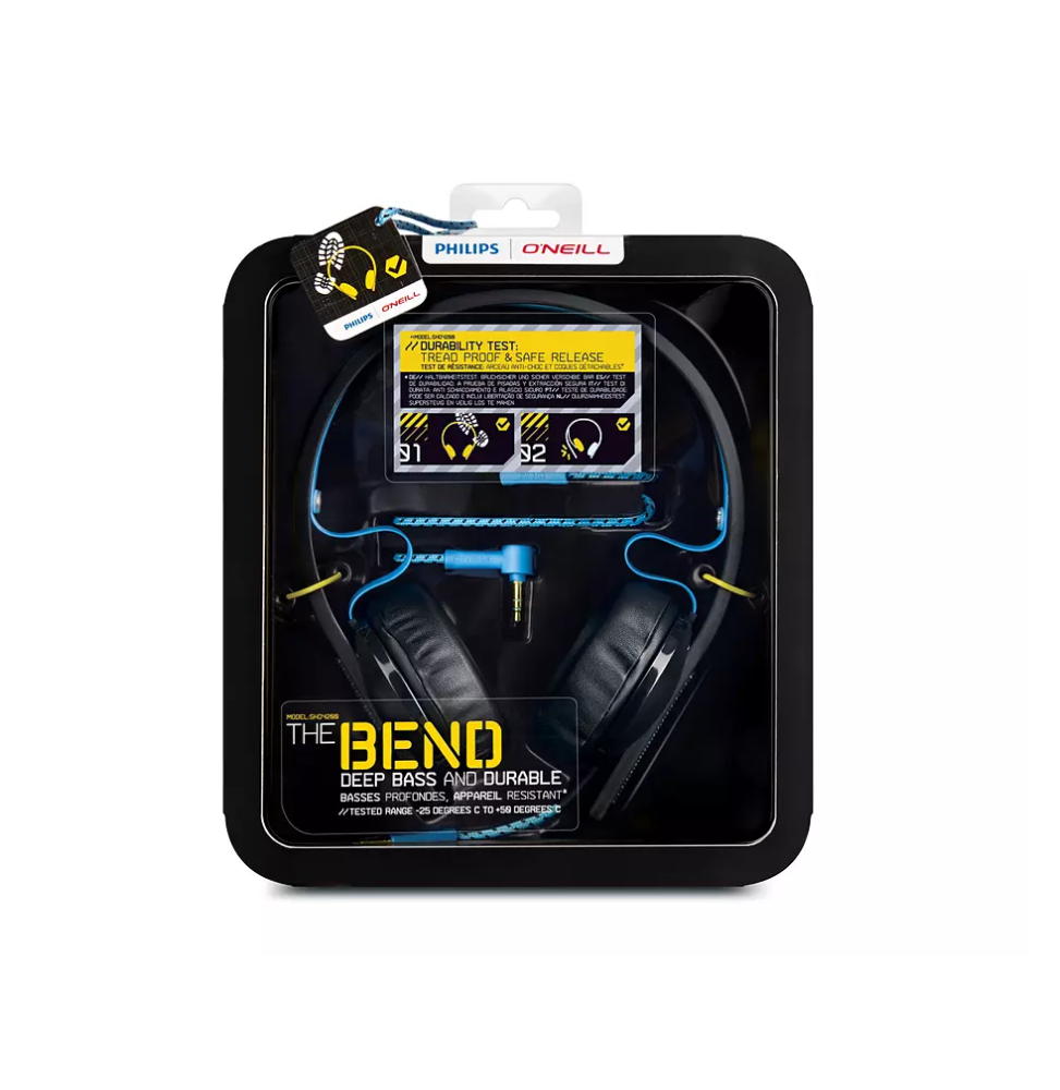 PHILIPS O'Neill Cuffie con fascia THE BEND SHO4200BB/10